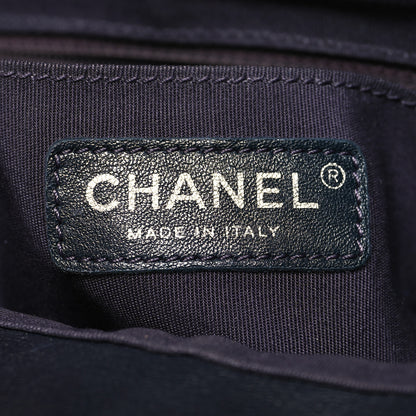 Chanel Lambskin Quilted Large Urban Spirit Backpack Navy 6 of 12