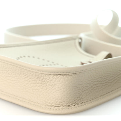 Hermes Taurillon Clemence Evelyne TPM Craie 10 of 11