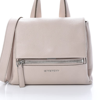 Givenchy Waxy Grained Calfskin Small Pandora Pure Flap Bag Nude Pink 8 of 13
