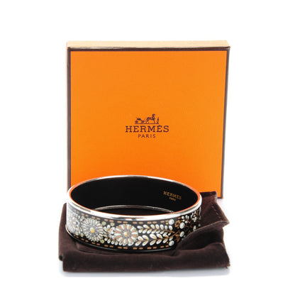Hermes Enamel Printed Wide Bracelet 70 5 of 5