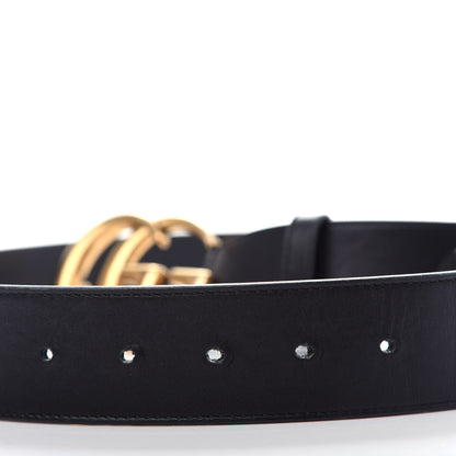 Gucci Calfskin Double G 40mm Belt 95 38 Black 3 of 7