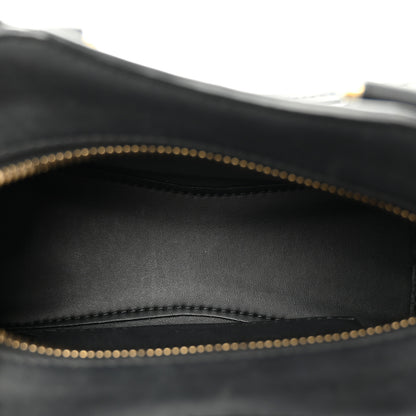 Balenciaga Smooth Calfskin Neo Classic Brass Hardware Nano City Crossbody Black 5 of 10