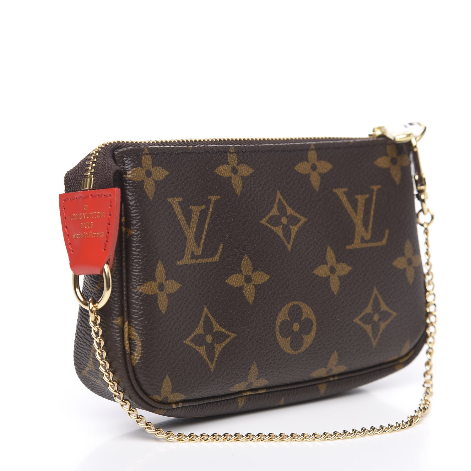 Louis Vuitton Monogram 2020 Christmas Animation Bumper Cars Mini Pochette Accessories Coquelicot 2 of 8