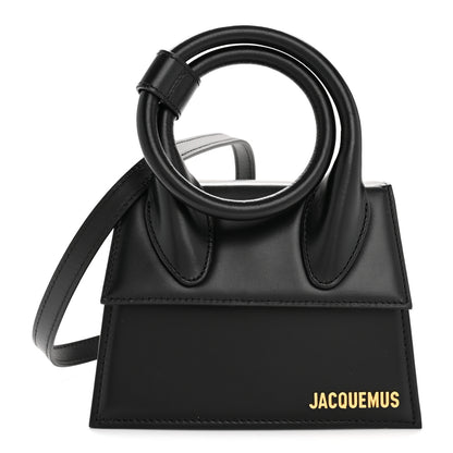 Jacquemus Smooth Calfskin Le Chiquito Noeud Black Black 1 of 10