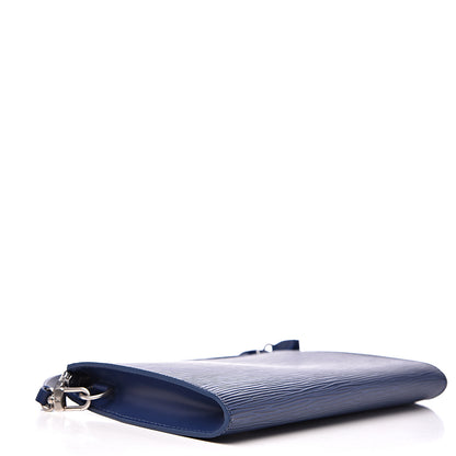 Louis Vuitton Epi Pochette Accessories 24 Myrtille 3 of 8