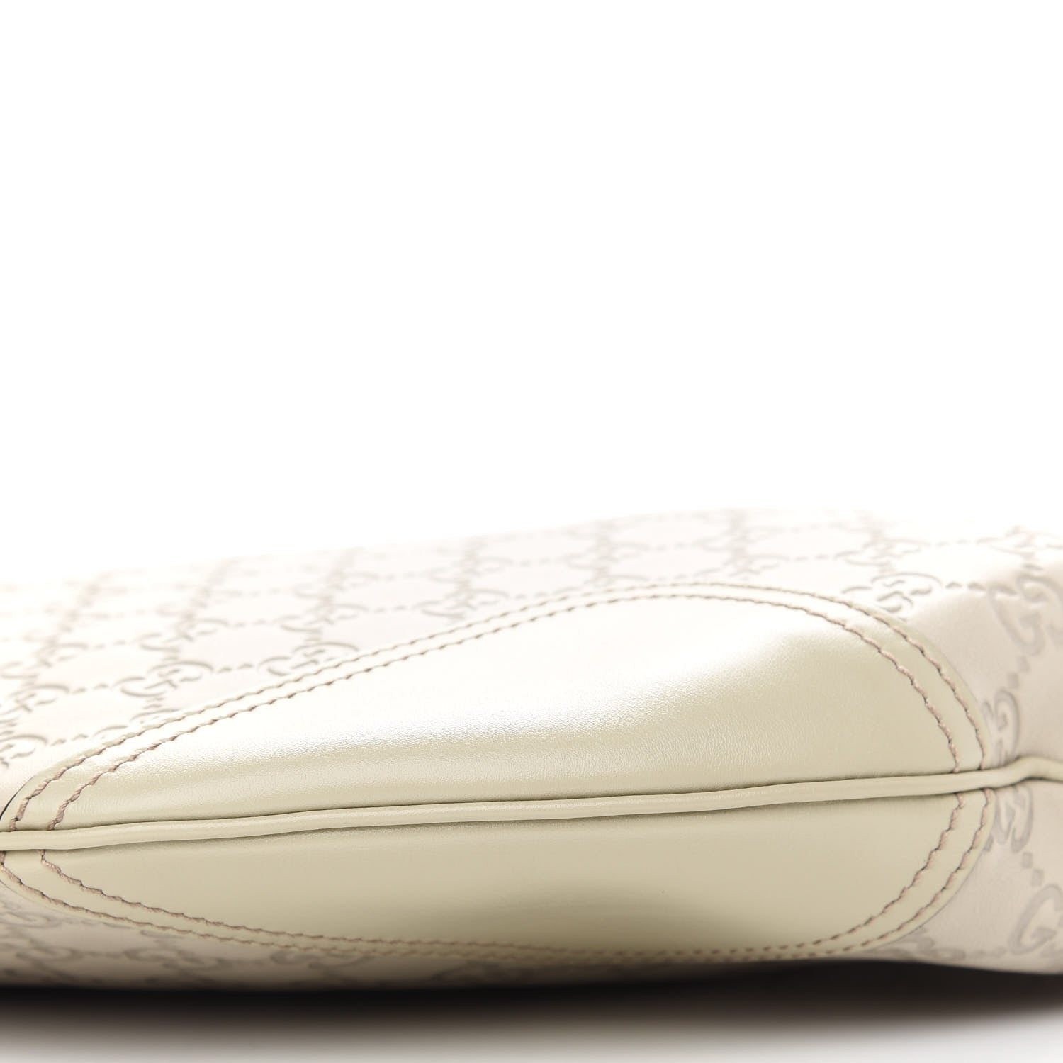 Gucci Guccissima Large Princy Hobo Off White 8 of 9