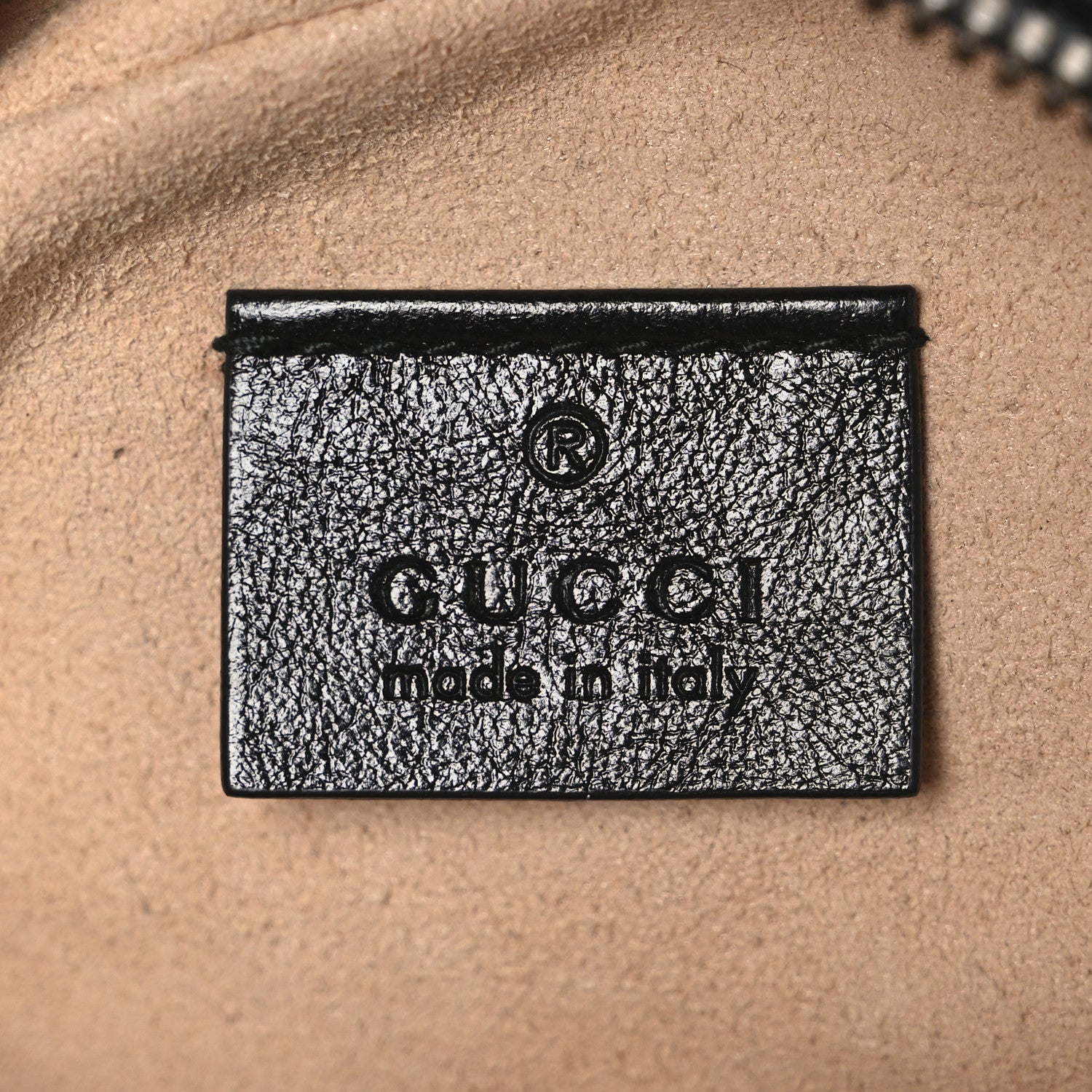 Gucci Azalea Calfskin Matelasse Heart Mini GG Marmont Round Shoulder Bag Black 6 of 10