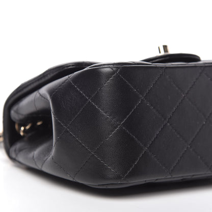 Chanel Lambskin Quilted Mini Square Flap Black 6 of 11