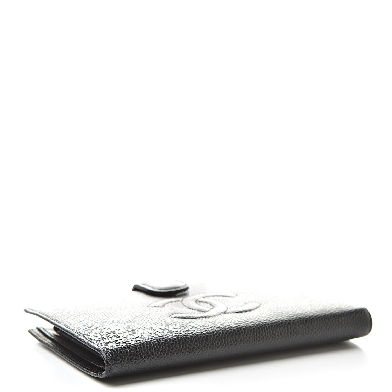 Chanel Caviar Timeless CC French Wallet Black 4 of 12
