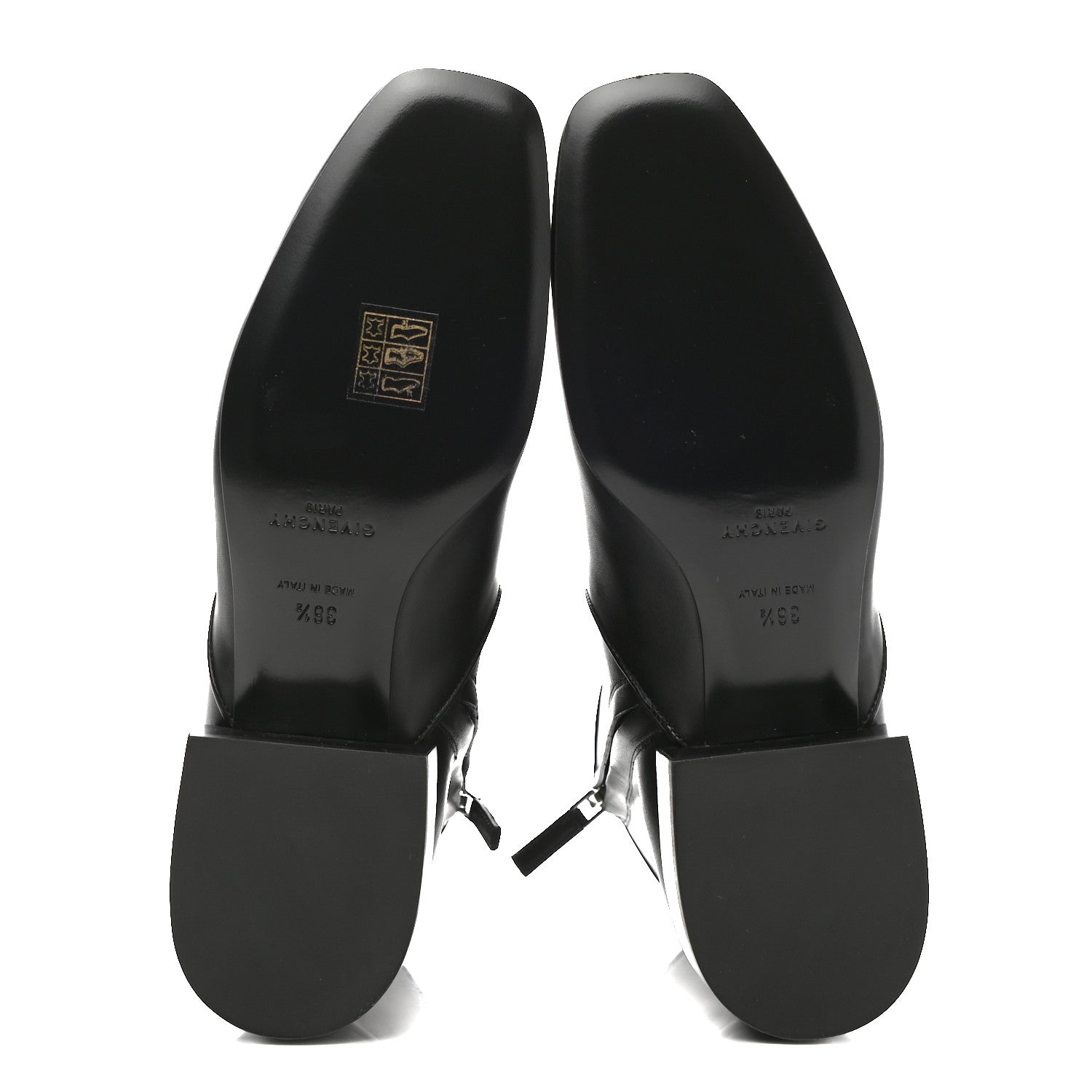 Givenchy Calfskin Ankle Boots 36.5 Black 5 of 12