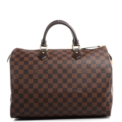 Louis Vuitton Damier Ebene Speedy 35 1 of 6