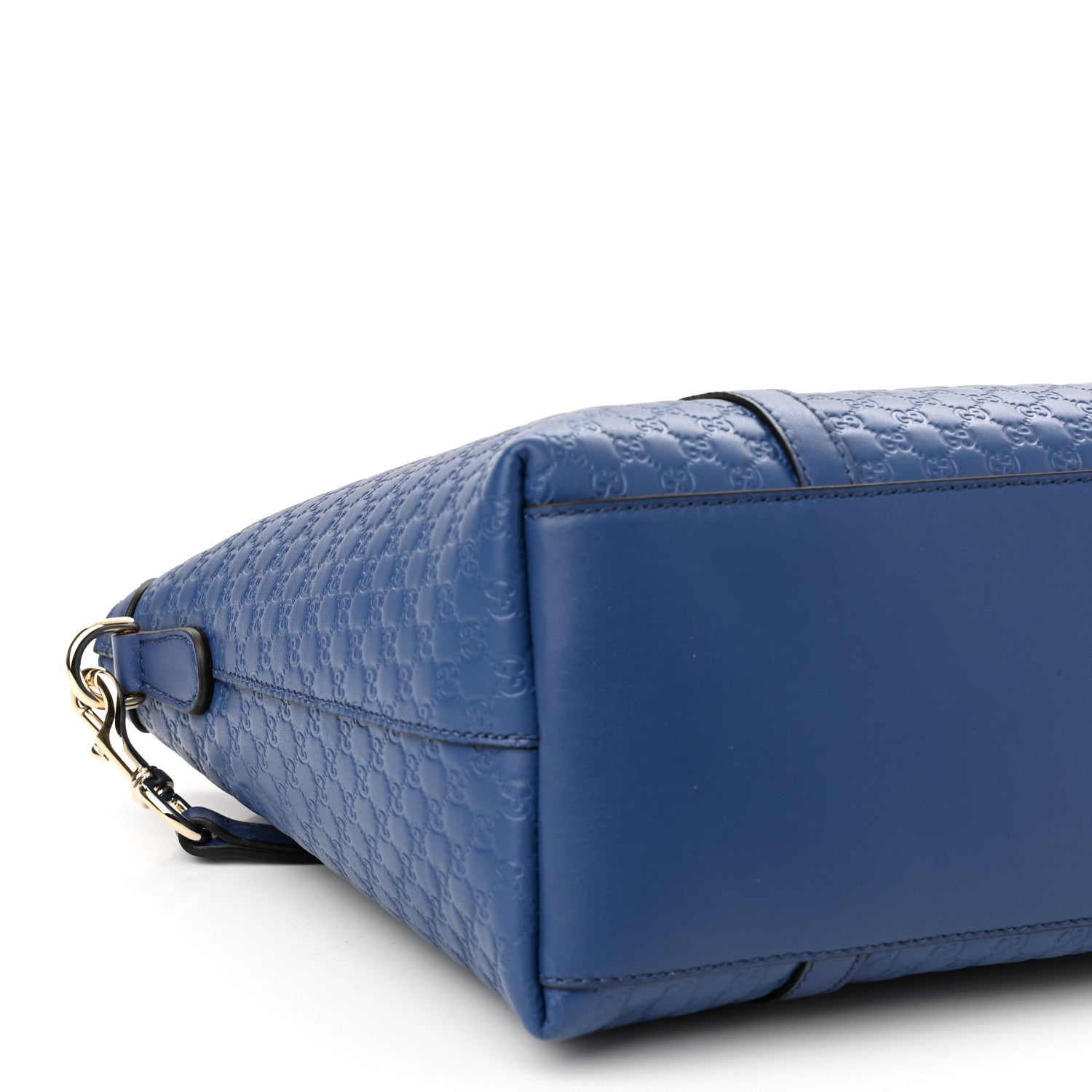 Gucci Soft Microguccissima Small Zippered Satchel Caspian 9 of 10