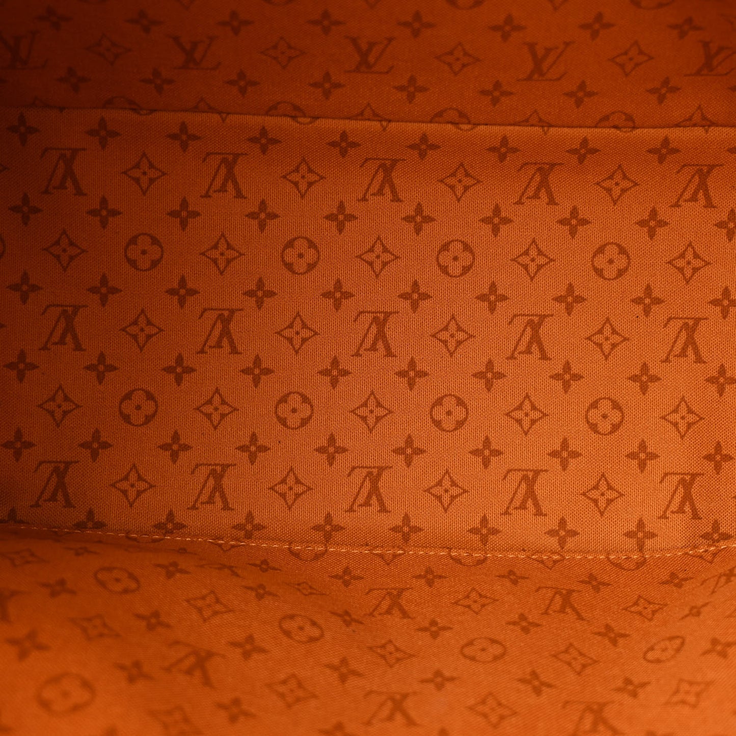 Monogram Giant Crafty Neverfull MM Creme Caramel