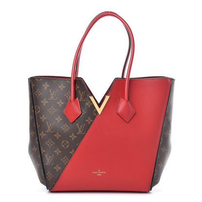 Louis Vuitton Calfskin Monogram Kimono Tote Cherry 1 of 11