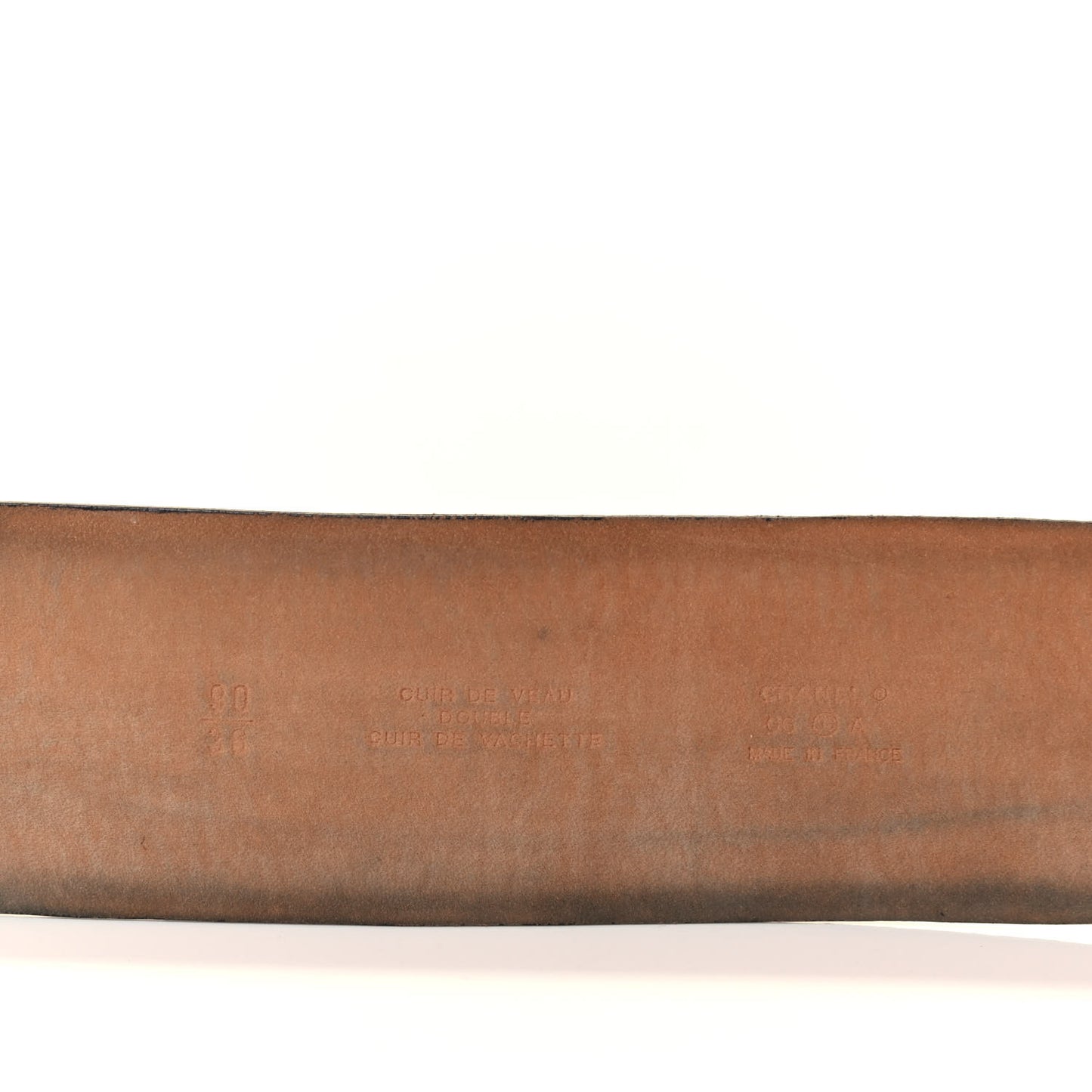 Calfskin CC Belt 90 36 Black