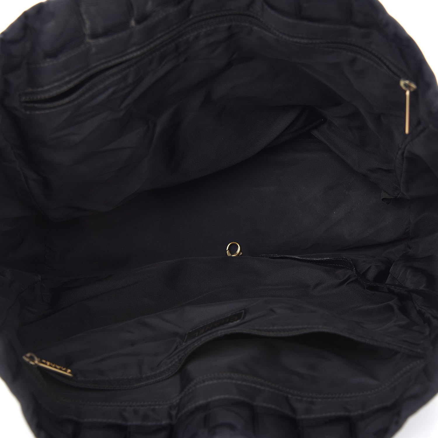 Chanel Nylon Medium Travel Tote Black 4 of 10