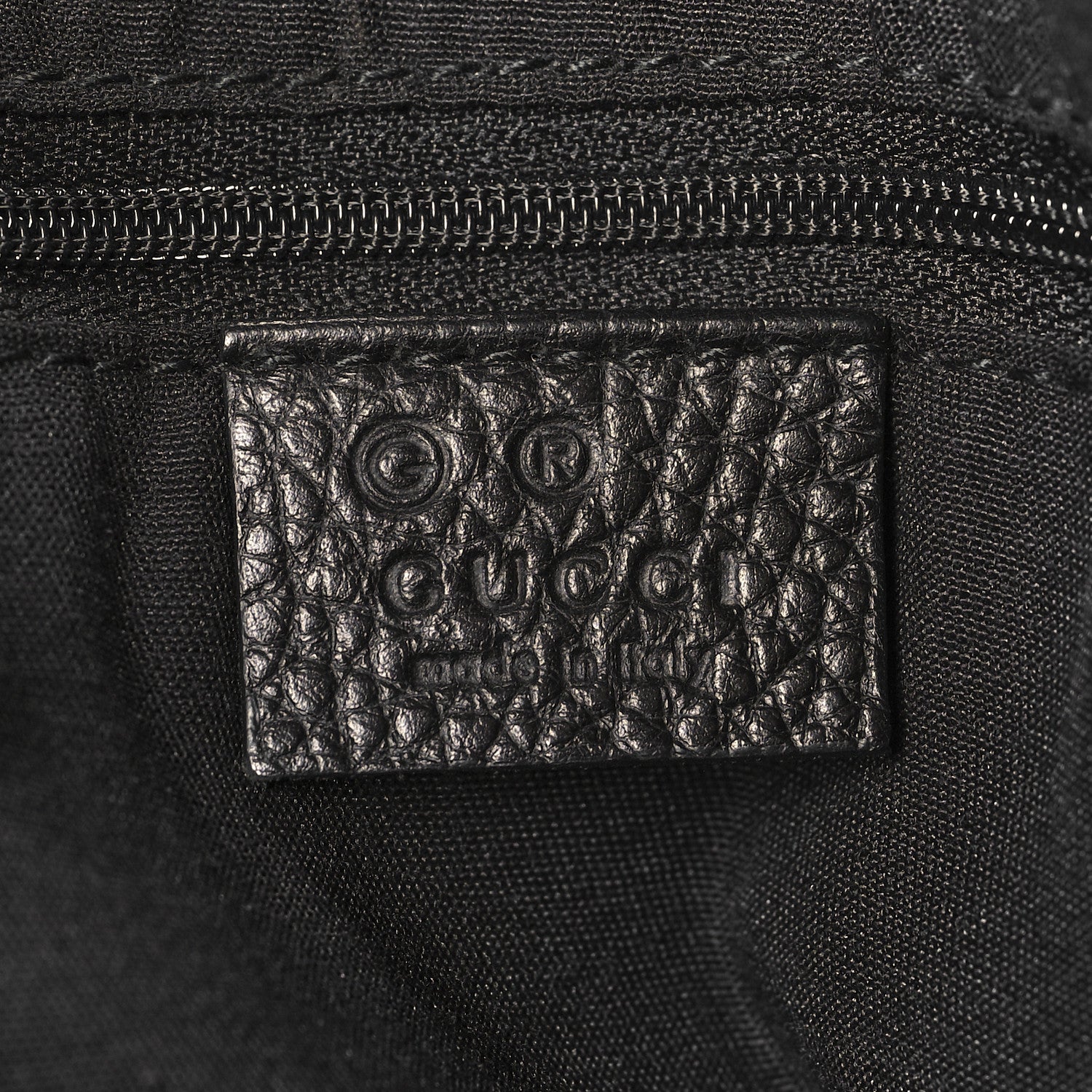 Gucci Monogram Medium Pelham Shoulder Bag Black Grey 6 of 10