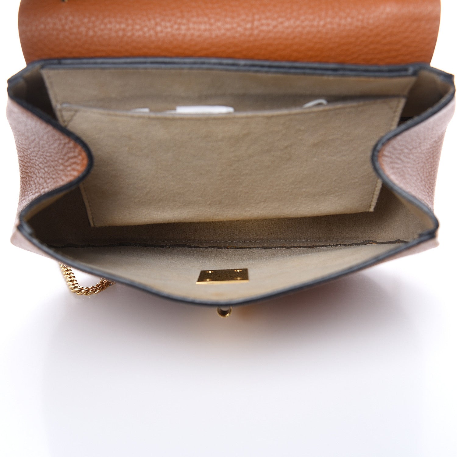 Chloe Grained Lambskin Drew Shoulder Bag Caramel 5 of 10