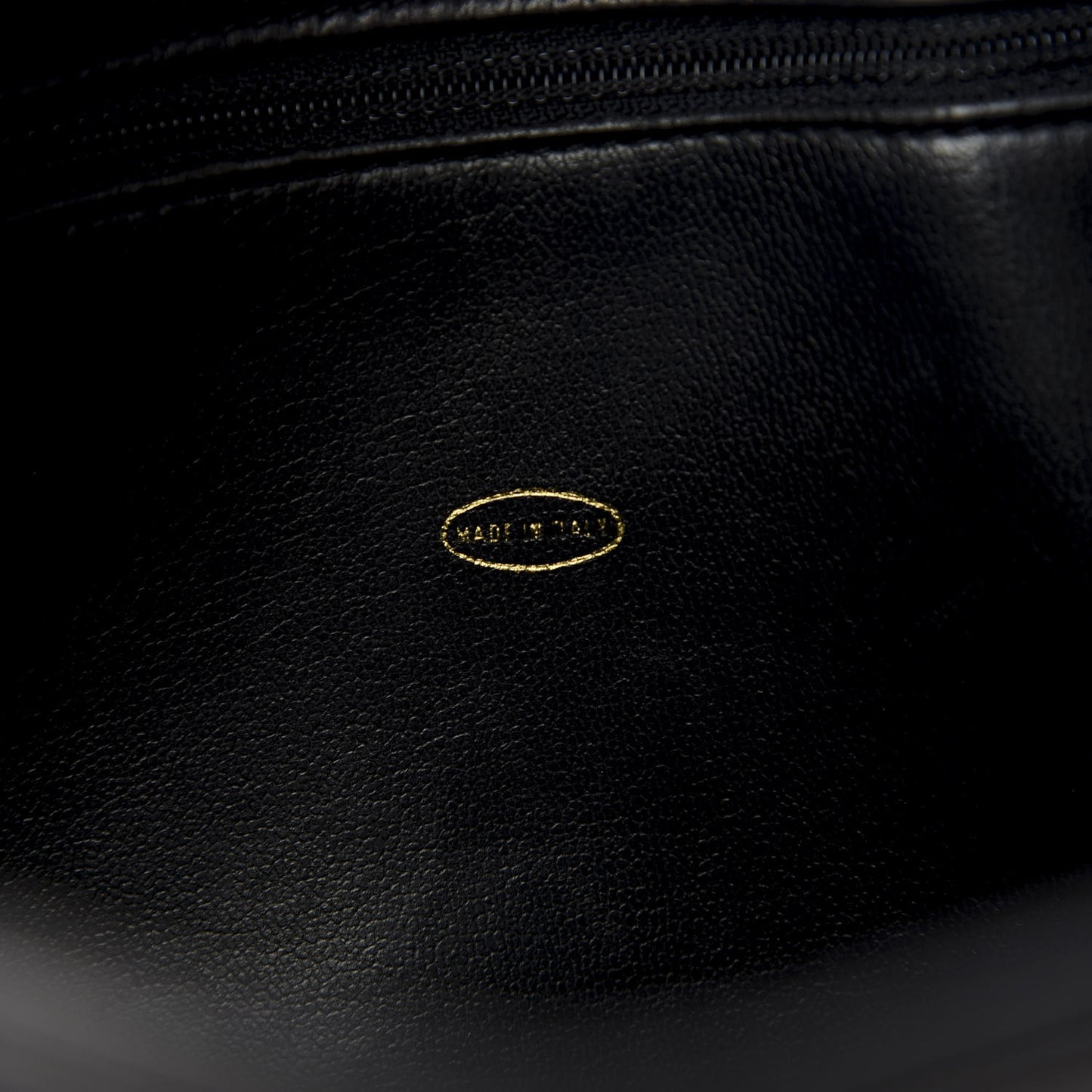 Lambskin Shopping Tote Black