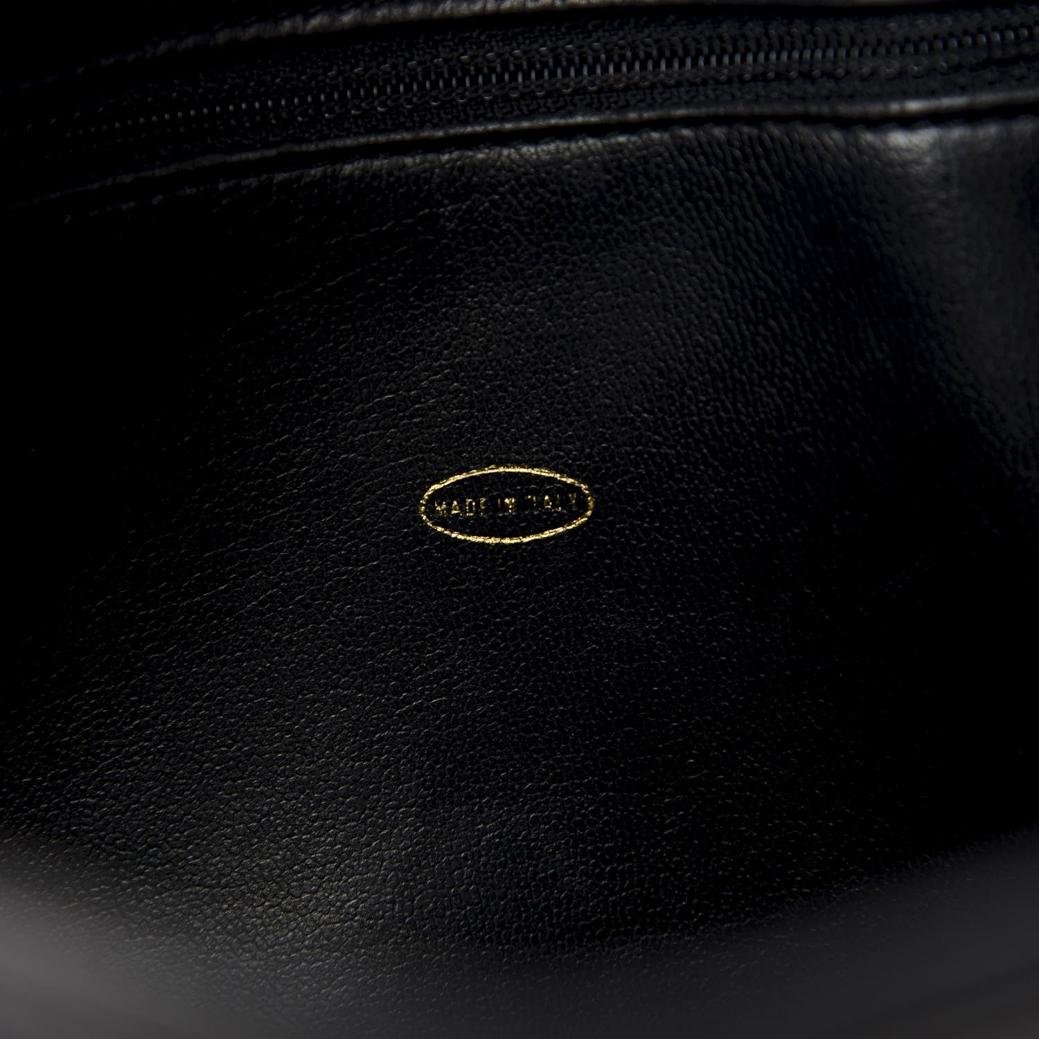Chanel Lambskin Shopping Tote Black 7 of 9