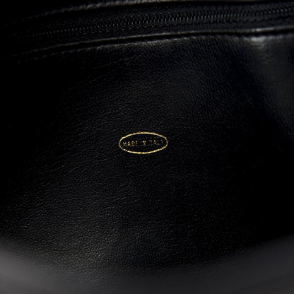 Chanel Lambskin Shopping Tote Black 7 of 9