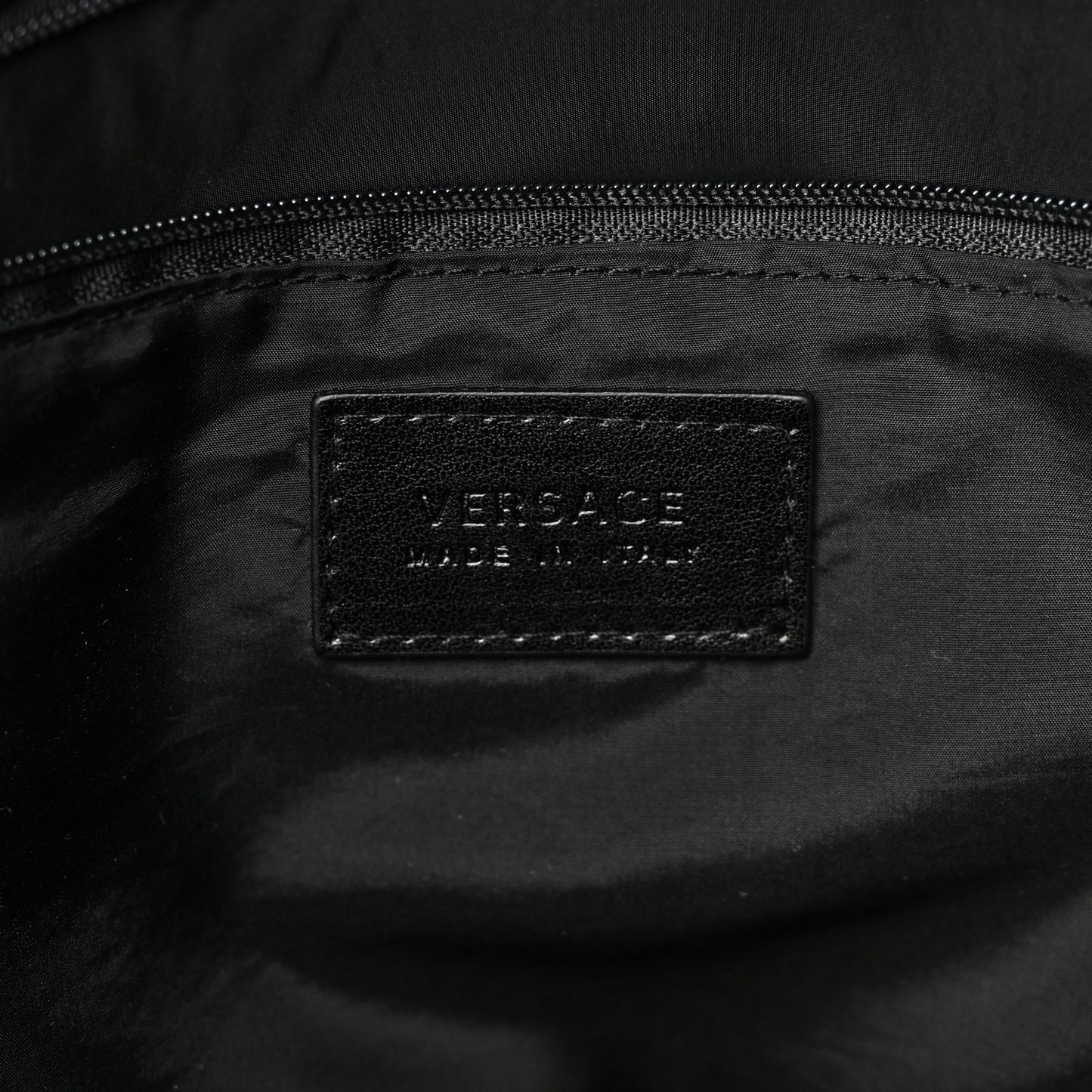 Nylon Baroque Virtus Shoulder Bag Black Black