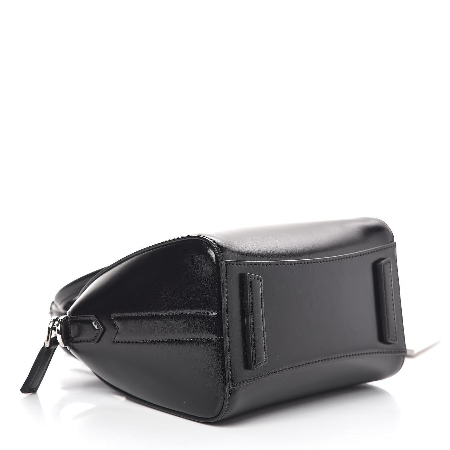Shiny Lord Calfskin Mini Antigona Black