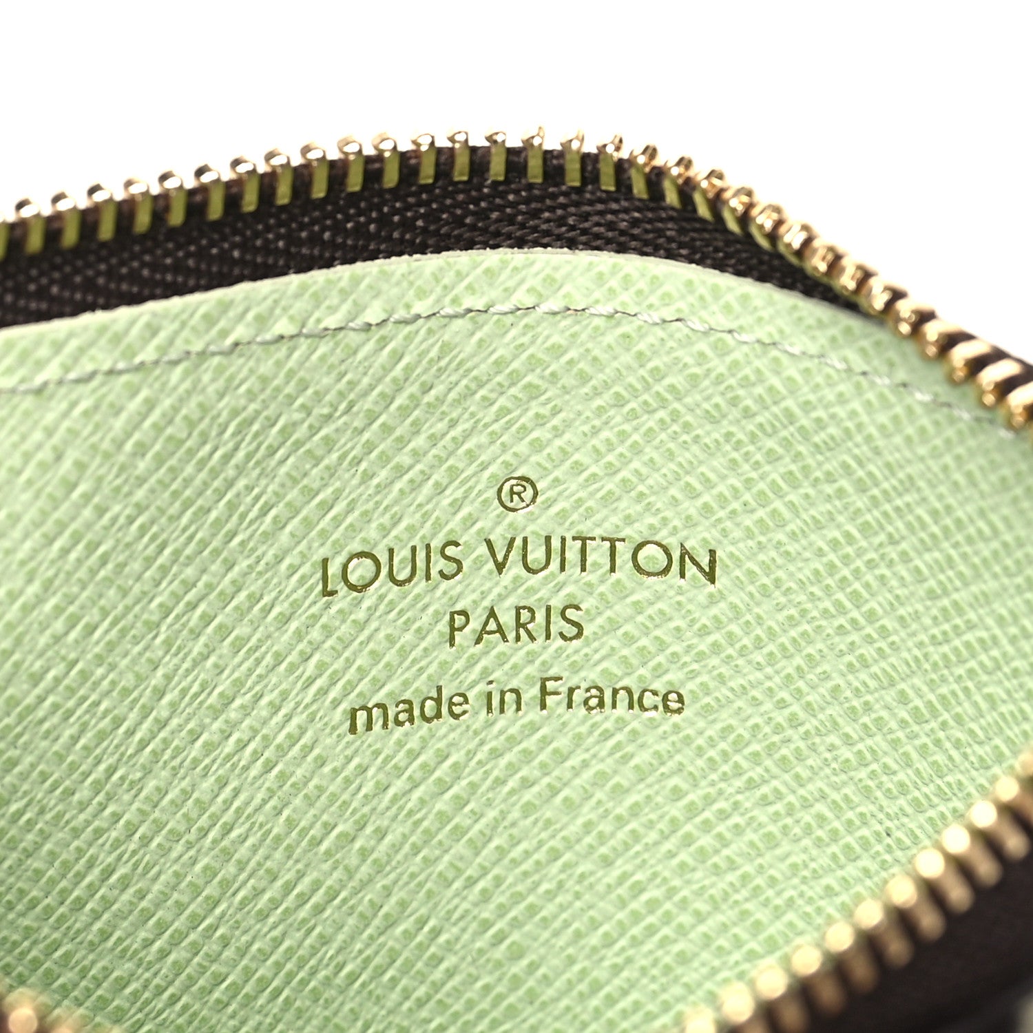 Louis Vuitton Monogram Zipped Romy Card Holder Matcha 6 of 6