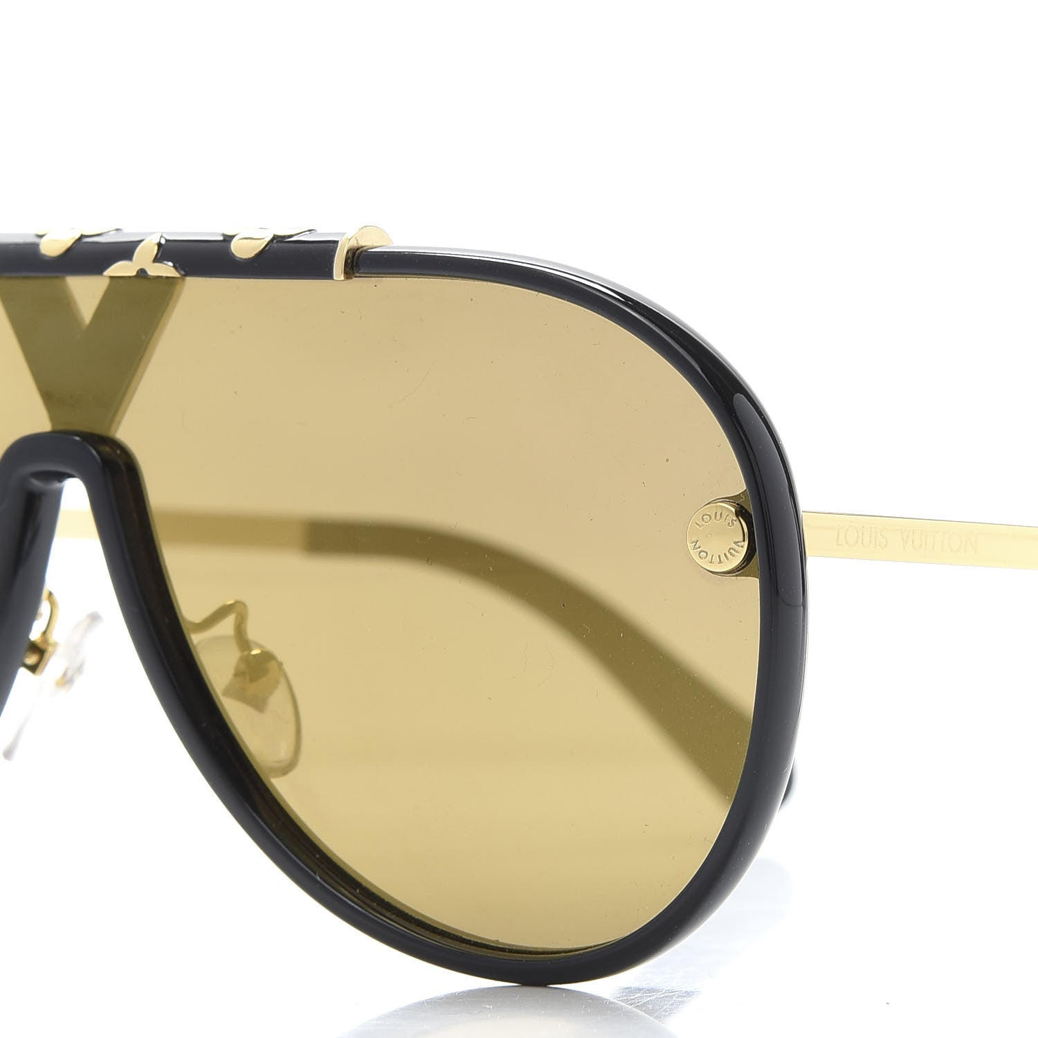 Louis Vuitton Acetate Mascot Sunglasses Z1059W Black 8 of 8