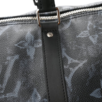 Louis Vuitton Monogram Pastel Keepall Bandouliere 50 Black 10 of 14