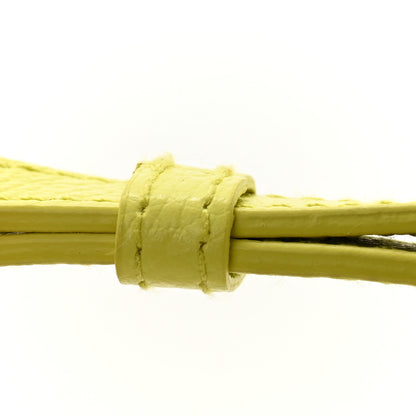 Balenciaga Calfskin Logo M Everyday Camera Bag Lime 12 of 14