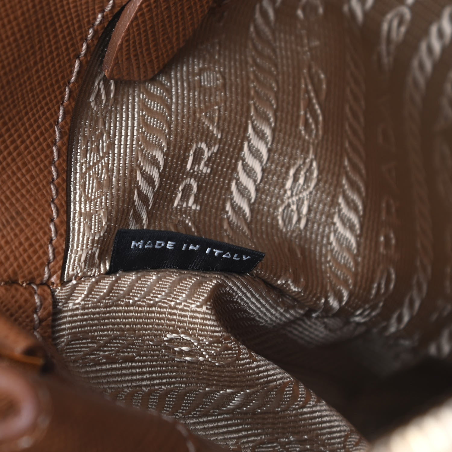 Prada Saffiano Medium Galleria Double Zip Tote Caramel 9 of 18