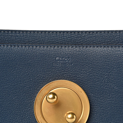 Chloe Goatskin Medium Mily Shoulder Bag Denim Blue 9 of 9