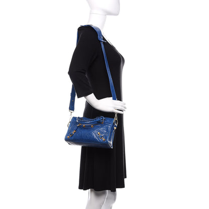 Balenciaga Agneau Giant 12 Gold Hardware City Bleu Lazuli 2 of 11