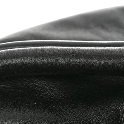 Bottega Veneta Smooth Butter Calf The Pouch Oversized Clutch Black 8 of 8