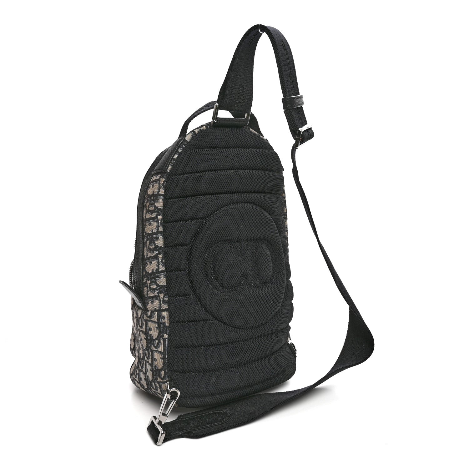 Christian Dior Oblique Mini Rider Backpack Black 3 of 11