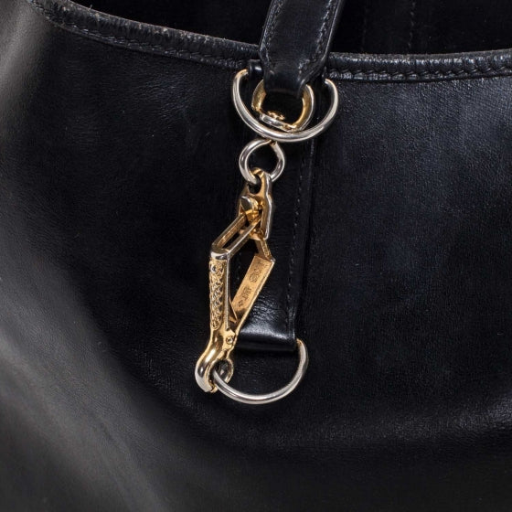 Box Leather Trim I 38 Black