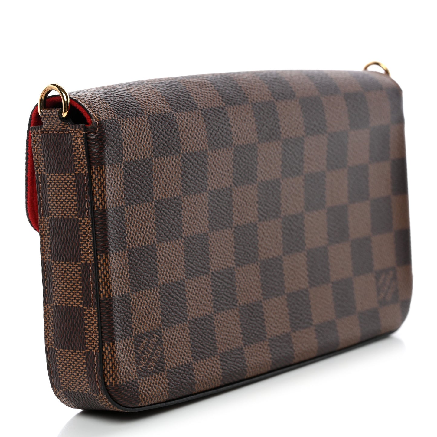 Damier Ebene Pochette Felicie Chain Wallet