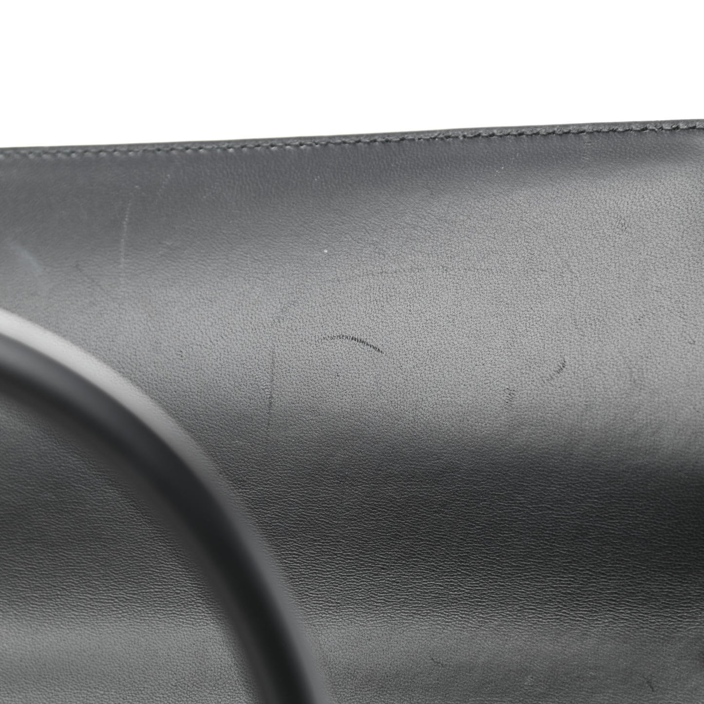 Box Calfskin Medium St. Honore Tote Black
