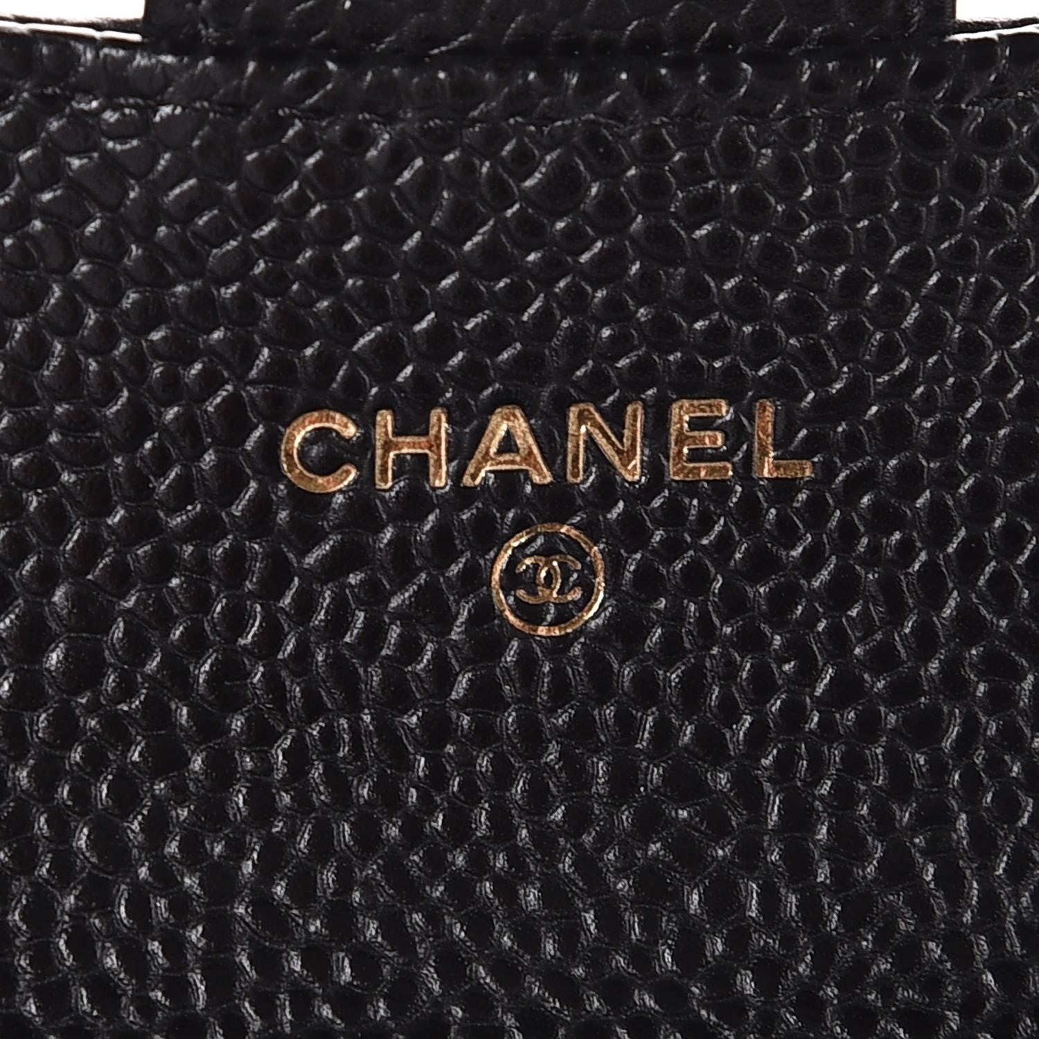 Chanel Caviar Quilted Flap Card Holder Black 6 of 9