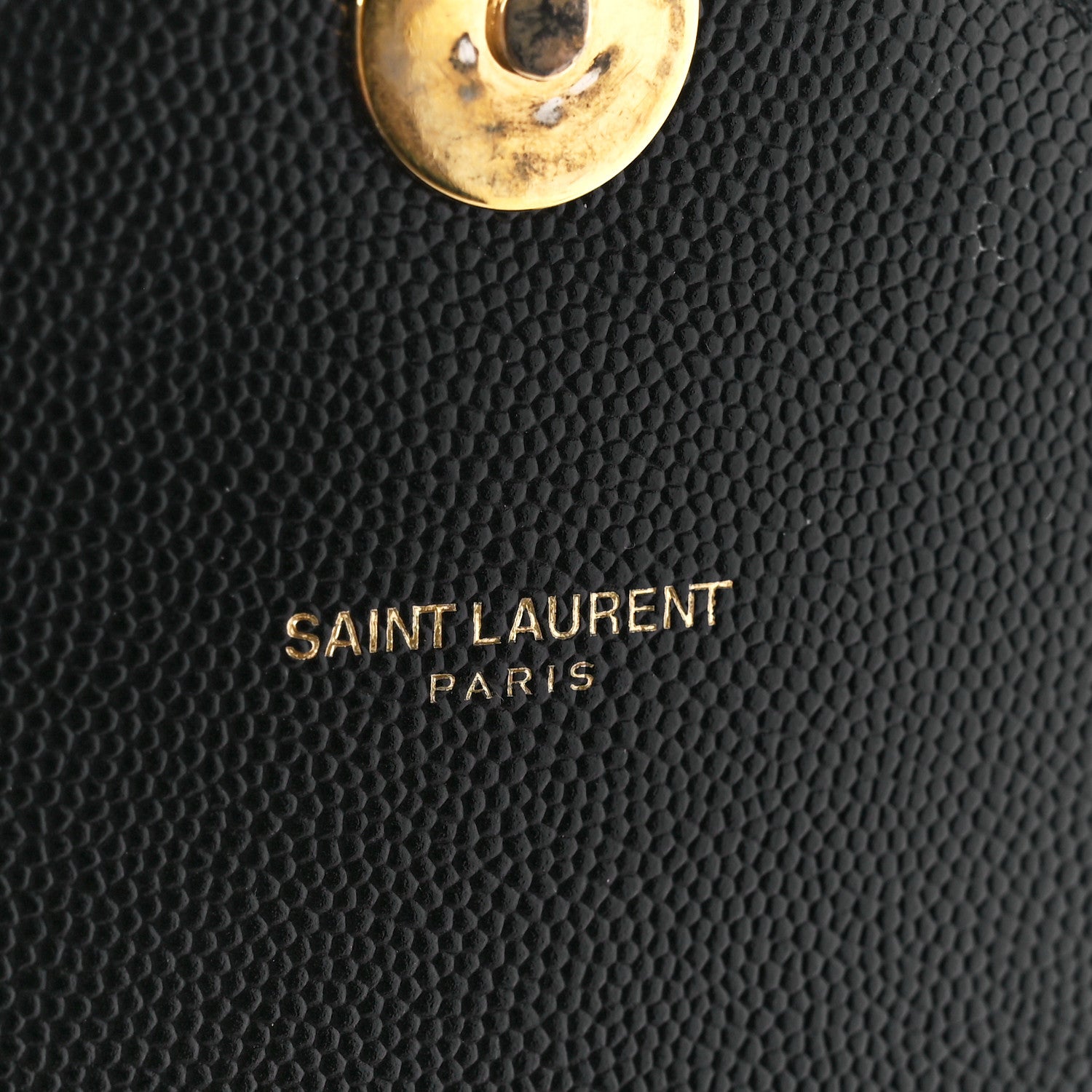 Saint Laurent Grain De Poudre Matelasse Chevron Large Monogram Satchel Black 6 of 13