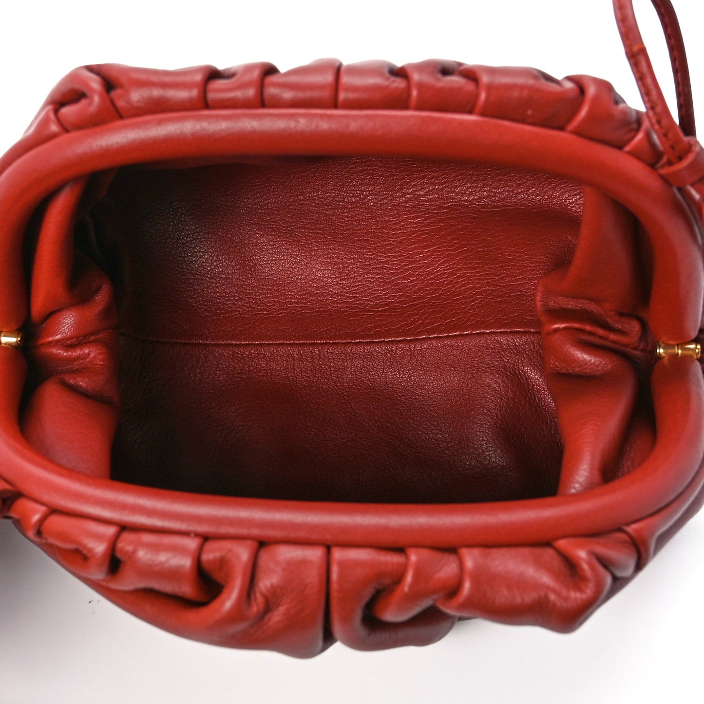 Butter Calfskin The Mini Pouch Brick