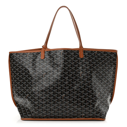 Goyard Goyardine Reversible Anjou GM Black Gold 1 of 12