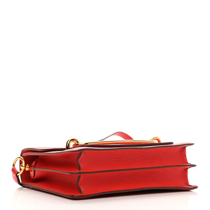 Hermes Evercolor Mini Sac Roulis Rouge Tomate 3 of 10