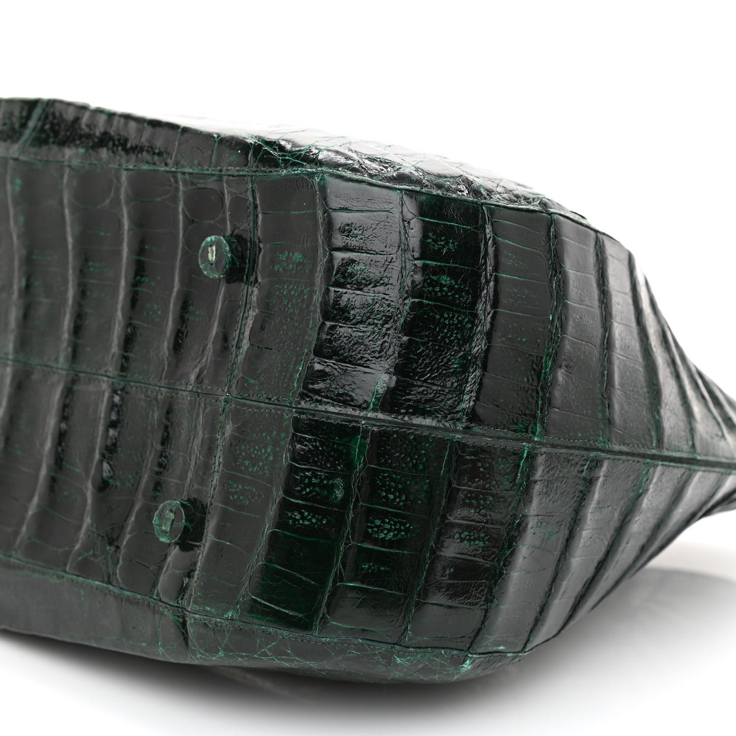 Crocodile Tote Green