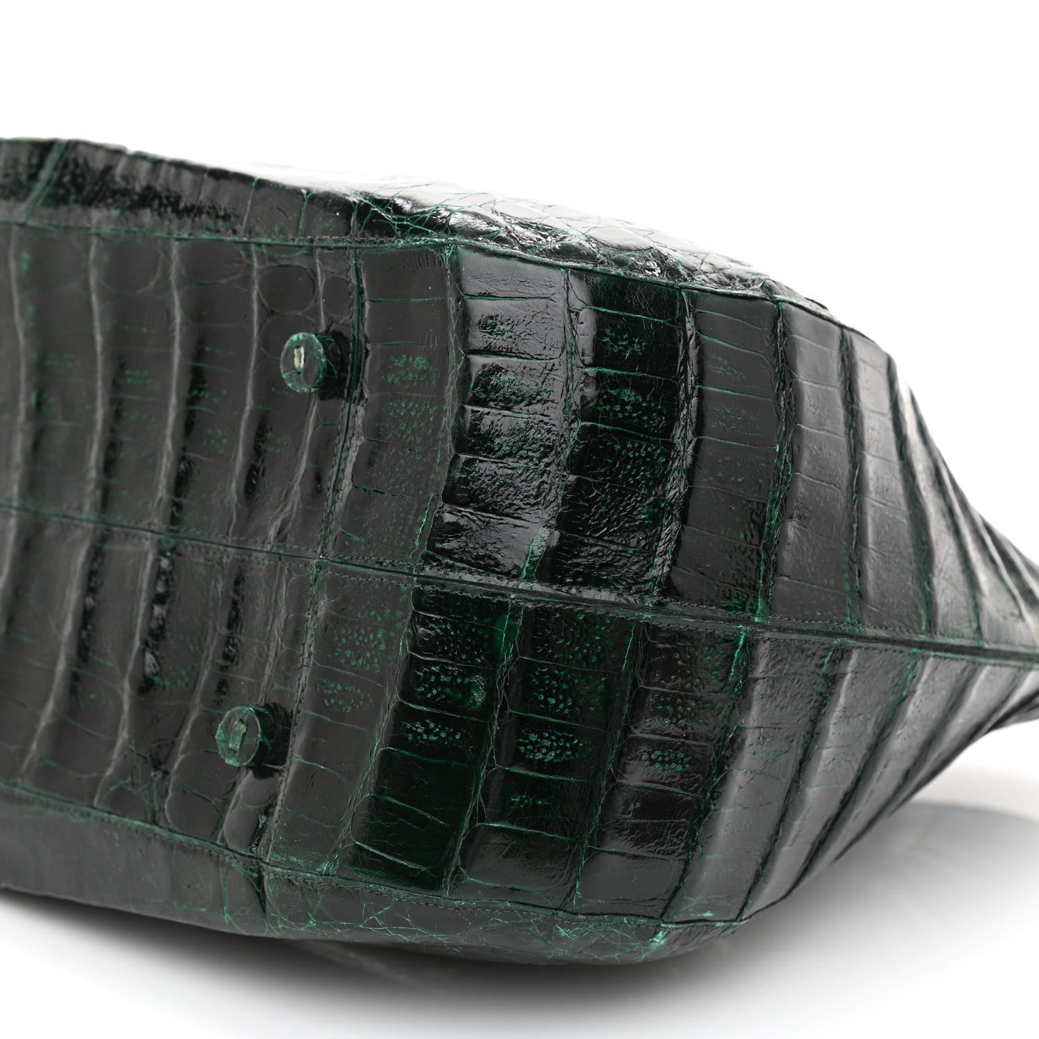 Nancy Gonzalez Crocodile Tote Green 11 of 12
