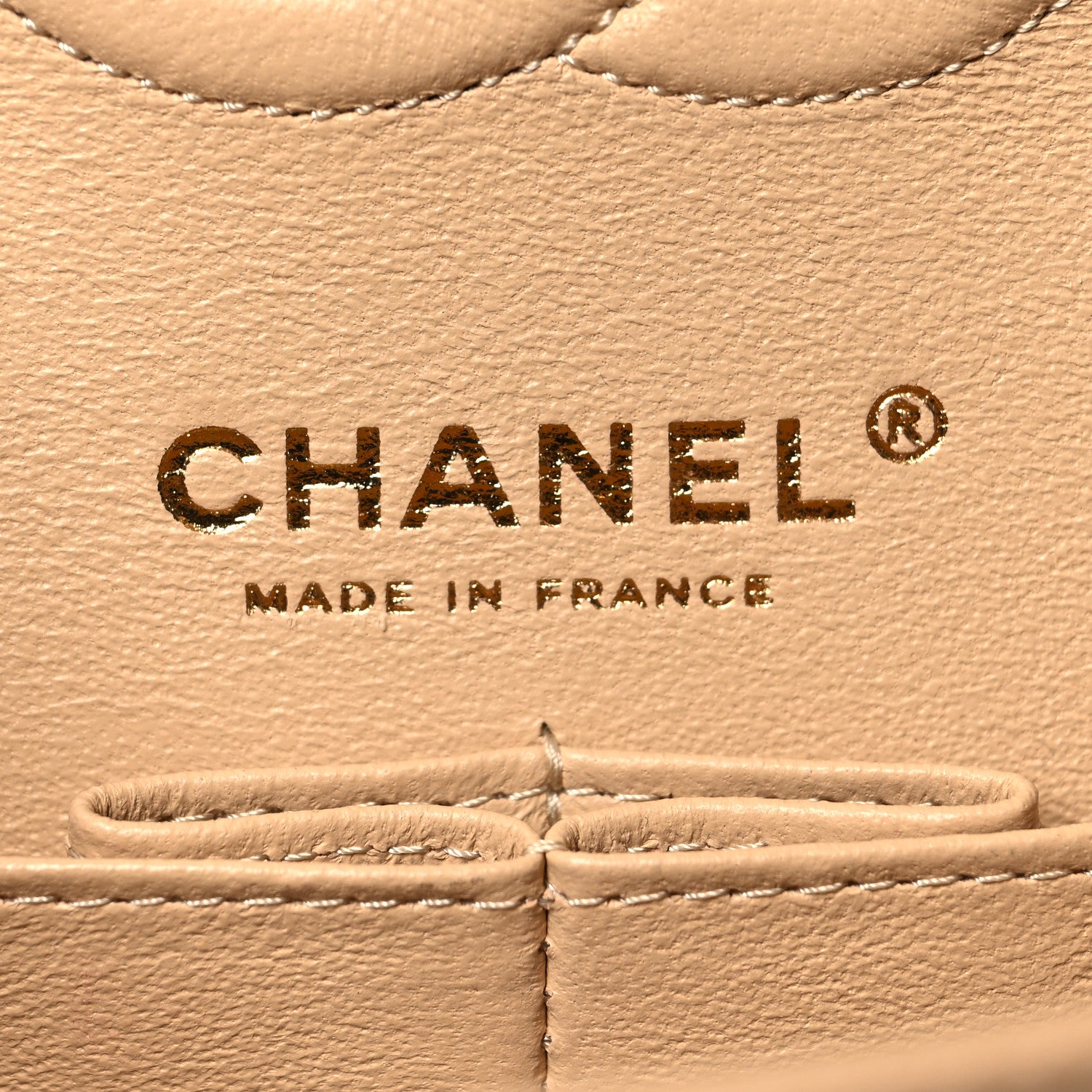 Chanel Caviar Quilted Small Double Flap Beige 6 of 10