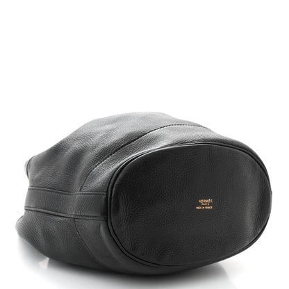 Hermes Ardennes Market Drawstring Bag 18 Black 4 of 10