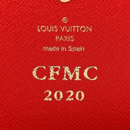 Louis Vuitton Monogram 2020 Christmas Animation Sarah Wallet Coquelicot 6 of 8