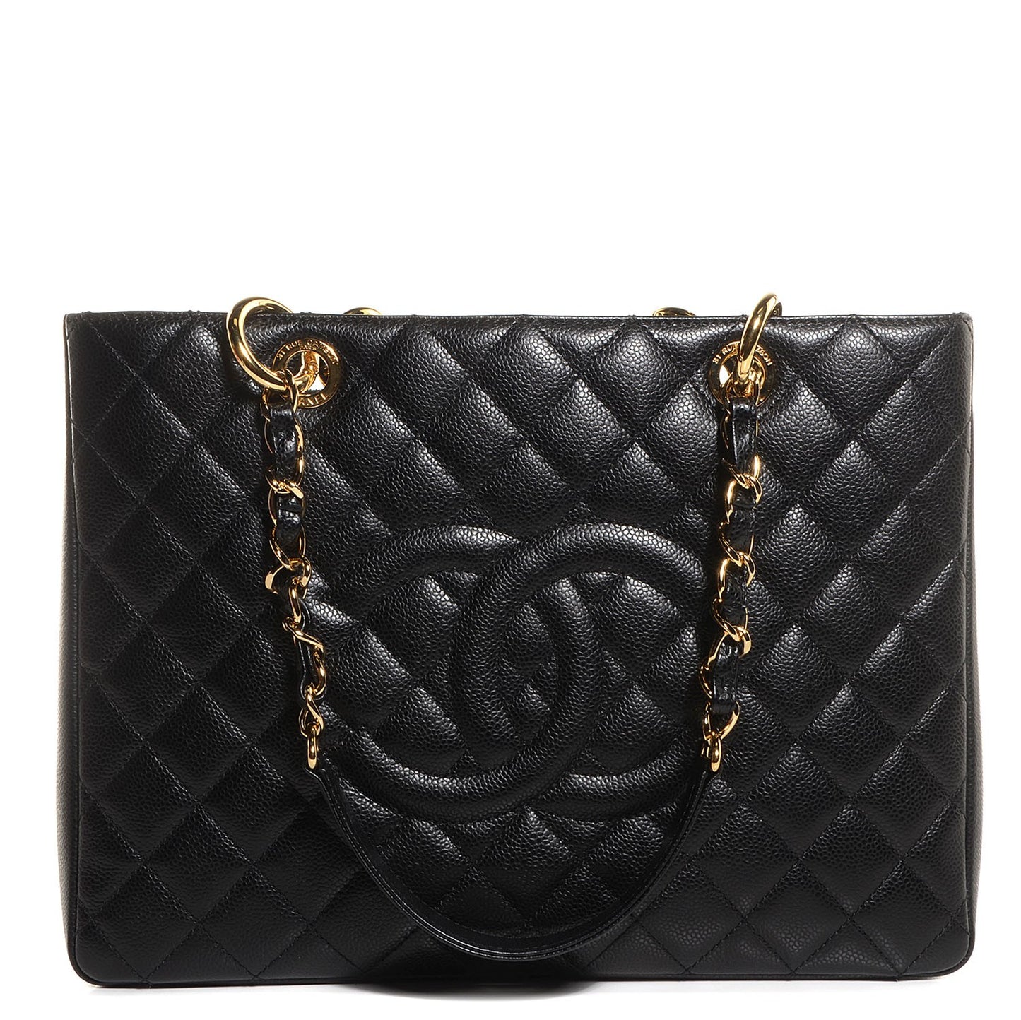 Caviar Grand Shopping Tote GST Black